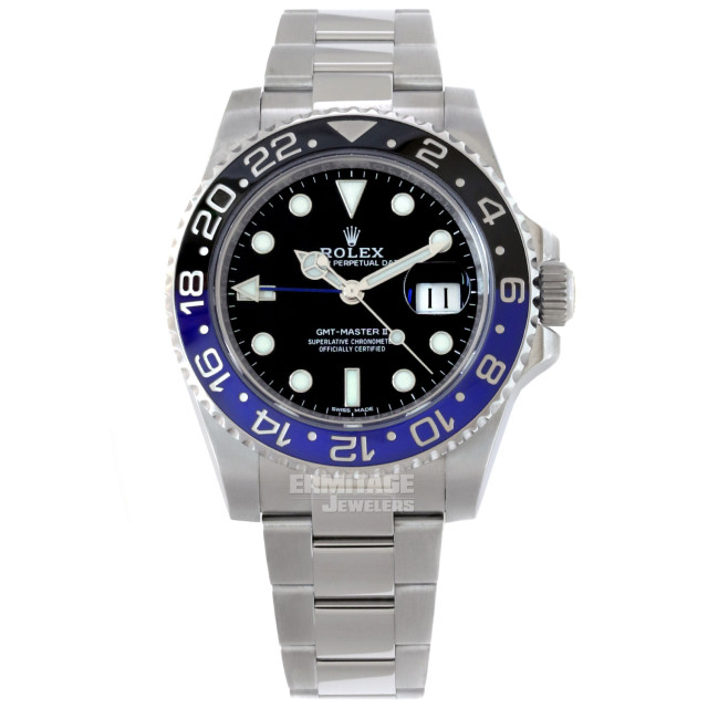 Blue & Black Rolex GMT-Master II 116710BLNR
